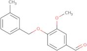 3-Methoxy-4-[(3-methylbenzyl)oxy]benzaldehyde