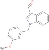 1-(3-Methoxybenzyl)-1H-indole-3-carbaldehyde