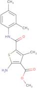 Methyl 2-amino-5-{[(2,4-dimethylphenyl)amino]carbonyl}-4-methylthiophene-3-carboxylate