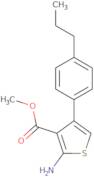 Methyl 2-amino-4-(4-propylphenyl)thiophene-3-carboxylate