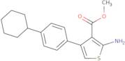 Methyl 2-amino-4-(4-cyclohexylphenyl)thiophene-3-carboxylate