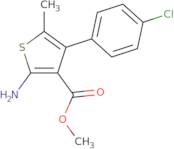 Methyl 2-amino-4-(4-chlorophenyl)-5-methylthiophene-3-carboxylate