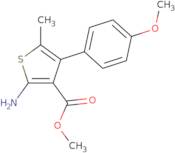 Methyl 2-amino-4-(4-methoxyphenyl)-5-methylthiophene-3-carboxylate