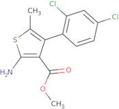 Methyl 2-amino-4-(2,4-dichlorophenyl)-5-methylthiophene-3-carboxylate