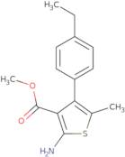 Methyl 2-amino-4-(4-ethylphenyl)-5-methylthiophene-3-carboxylate