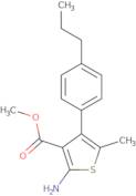 Methyl 2-amino-5-methyl-4-(4-propylphenyl)thiophene-3-carboxylate
