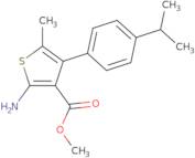 Methyl 2-amino-4-(4-isopropylphenyl)-5-methylthiophene-3-carboxylate