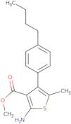 Methyl 2-amino-4-(4-butylphenyl)-5-methylthiophene-3-carboxylate