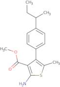 Methyl 2-amino-4-(4-sec-butylphenyl)-5-methylthiophene-3-carboxylate