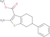 Methyl 2-amino-6-phenyl-4,5,6,7-tetrahydro-1-benzothiophene-3-carboxylate