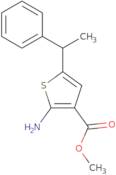 Methyl 2-amino-5-(1-phenylethyl)thiophene-3-carboxylate