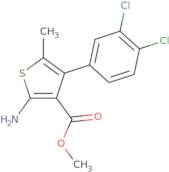 Methyl 2-amino-4-(3,4-dichlorophenyl)-5-methylthiophene-3-carboxylate