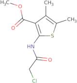 Methyl 2-[(chloroacetyl)amino]-4,5-dimethylthiophene-3-carboxylate