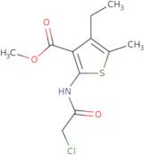 Methyl 2-[(chloroacetyl)amino]-4-ethyl-5-methylthiophene-3-carboxylate