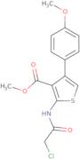 Methyl 2-[(chloroacetyl)amino]-4-(4-methoxyphenyl)thiophene-3-carboxylate