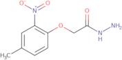 2-(4-Methyl-2-nitrophenoxy)acetohydrazide