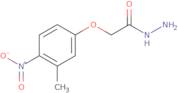 2-(3-Methyl-4-nitrophenoxy)acetohydrazide