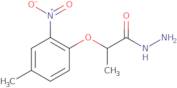 2-(4-Methyl-2-nitrophenoxy)propanohydrazide