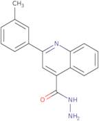 2-(3-Methylphenyl)quinoline-4-carbohydrazide