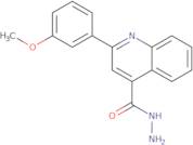 2-(3-Methoxyphenyl)quinoline-4-carbohydrazide