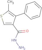 5-Methyl-4-phenylthiophene-3-carbohydrazide