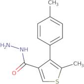 5-Methyl-4-(4-methylphenyl)thiophene-3-carbohydrazide