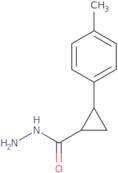 2-(4-Methylphenyl)cyclopropanecarbohydrazide