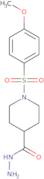 1-[(4-Methoxyphenyl)sulfonyl]piperidine-4-carbohydrazide