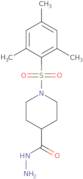 1-(Mesitylsulfonyl)piperidine-4-carbohydrazide