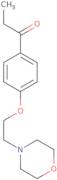 1-[4-(2-Morpholin-4-ylethoxy)phenyl]propan-1-one