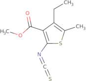 Methyl 4-ethyl-2-isothiocyanato-5-methylthiophene-3-carboxylate