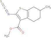 Methyl 2-isothiocyanato-6-methyl-4,5,6,7-tetrahydro-1-benzothiophene-3-carboxylate