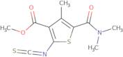 Methyl 5-[(dimethylamino)carbonyl]-2-isothiocyanato-4-methylthiophene-3-carboxylate