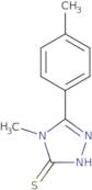 4-Methyl-5-(4-methylphenyl)-4H-1,2,4-triazole-3-thiol