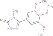 4-Methyl-5-(3,4,5-trimethoxyphenyl)-4H-1,2,4-triazole-3-thiol