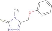 4-Methyl-5-(phenoxymethyl)-4H-1,2,4-triazole-3-thiol