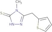 4-Methyl-5-(thien-2-ylmethyl)-4H-1,2,4-triazole-3-thiol