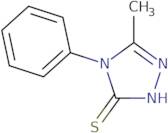 5-Methyl-4-phenyl-4H-1,2,4-triazole-3-thiol