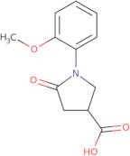 1-(2-Methoxyphenyl)-5-oxopyrrolidine-3-carboxylic acid