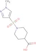 1-[(1-Methyl-1H-pyrazol-4-yl)sulfonyl]piperidine-4-carboxylic acid