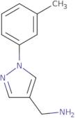 [1-(3-Methylphenyl)-1H-pyrazol-4-yl]methylamine hydrochloride