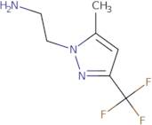 2-[5-Methyl-3-(trifluoromethyl)-1H-pyrazol-1-yl]ethanamine