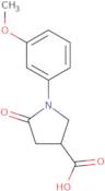 1-(3-Methoxyphenyl)-5-oxopyrrolidine-3-carboxylic acid