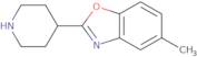 5-Methyl-2-piperidin-4-yl-1,3-benzoxazole