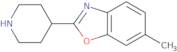 6-Methyl-2-piperidin-4-yl-1,3-benzoxazole