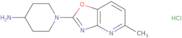 1-(5-Methyl[1,3]oxazolo[4,5-b]pyridin-2-yl)piperidin-4-amine hydrochloride