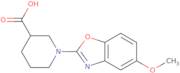 1-(5-Methoxy-1,3-benzoxazol-2-yl)piperidine-3-carboxylic acid