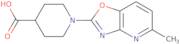 1-(5-Methyl[1,3]oxazolo[4,5-b]pyridin-2-yl)piperidine-4-carboxylic acid