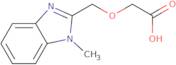[(1-Methyl-1H-benzimidazol-2-yl)methoxy]acetic acid
