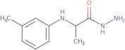 2-[(3-Methylphenyl)amino]propanohydrazide